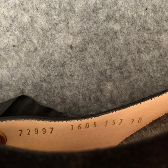 Casadei Black Yellow Suede Satin Lace Up Heels Platform Shoes - Picture 7 of 10